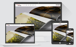 織夢模板-HTML5響應式產品包裝設計類公司企業網站織夢模板(帶背景音樂)