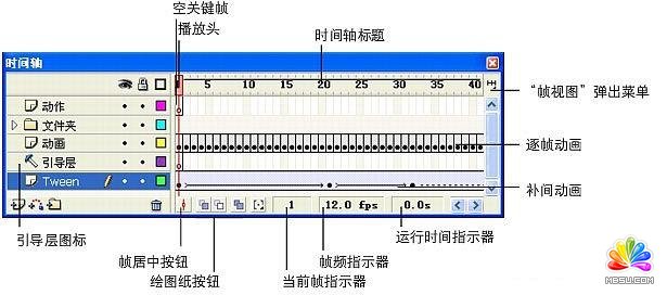 flash cs5基礎(chǔ)教程-時(shí)間軸的認(rèn)識(shí) 模板無(wú)憂