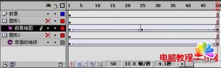 利用Flash制作不停轉動的地球儀實例教程