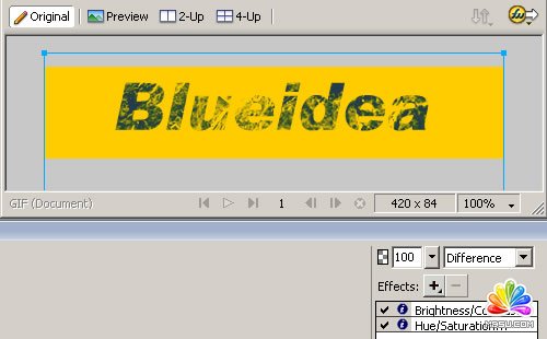 Fireworks 創建殘破紋理特效文字